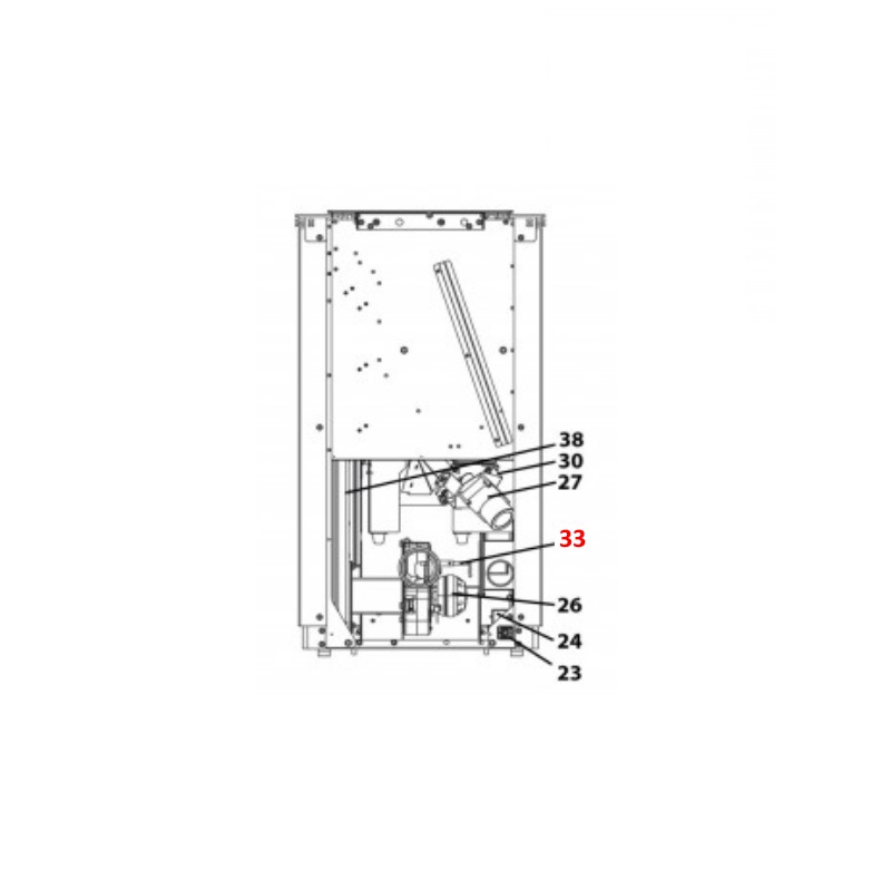 Haas+Sohn Pelletto RLU 418.08 Thermofühler Fühler Haas+Sohn Pelletto RLU 418.08 Thermofühler Fühler