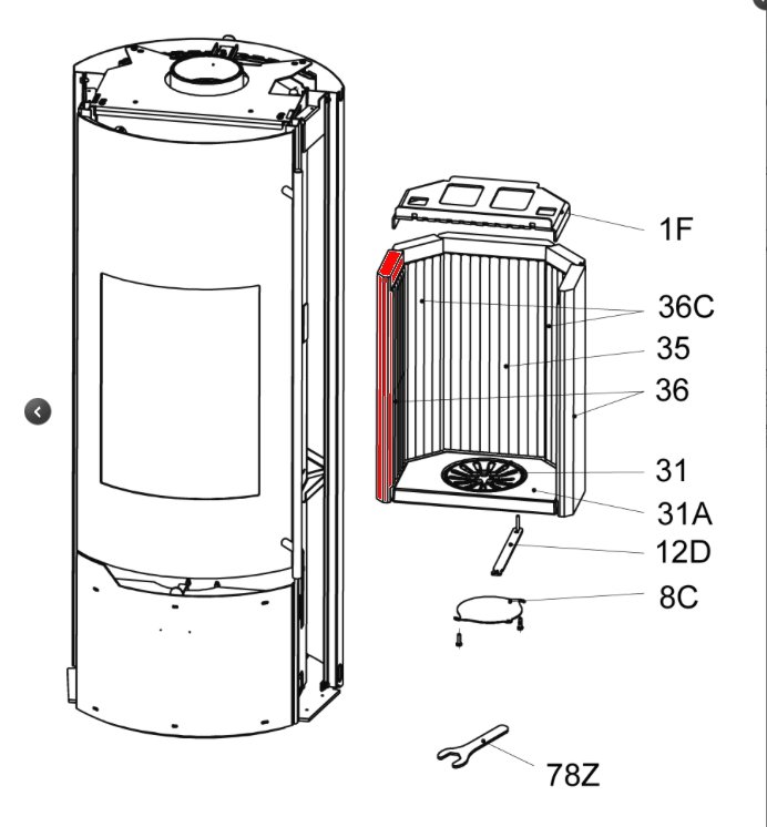 Olsberg Tolima PS sidesten venstre foran Olsberg Tolima PS sidesten venstre foran
