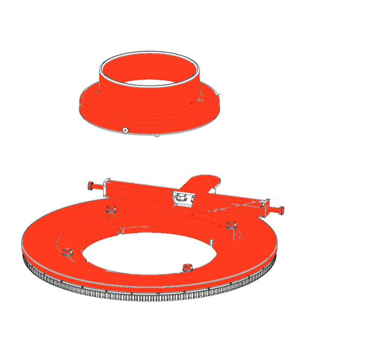 Austroflamm Pi-Ko Draaitafel Set