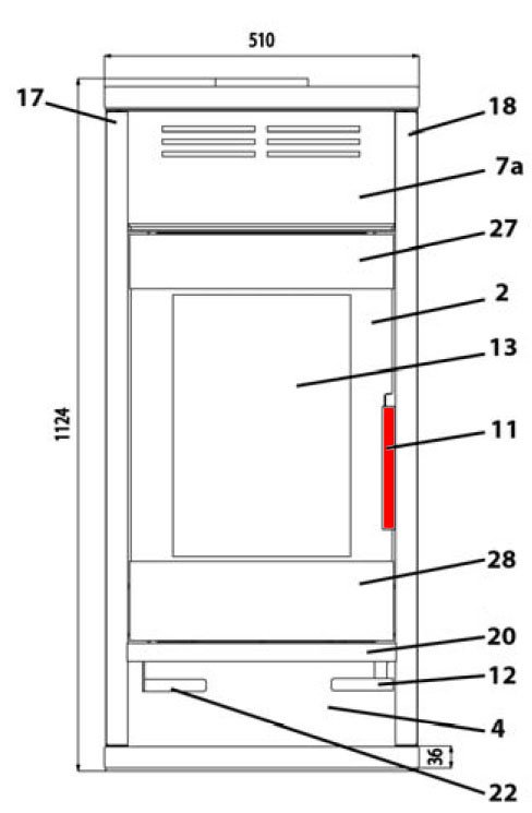 Haas-Sohn Leon 234.17 dørhåndtag