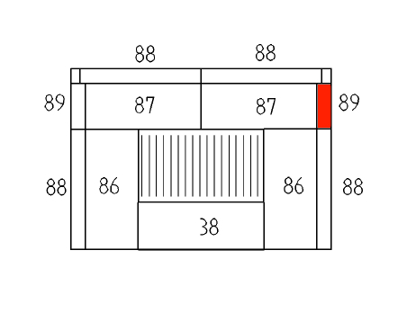Haas+Sohn Viking II 168.17 Seitenstein rechts hinten B Feuerraumstein Haas+Sohn Viking II 168.17 Seitenstein rechts hinten B Feuerraumstein