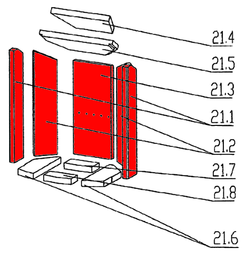 Oranier Pori 5 Zijsteen Set A Oranier Pori 5 Zijsteen Set A