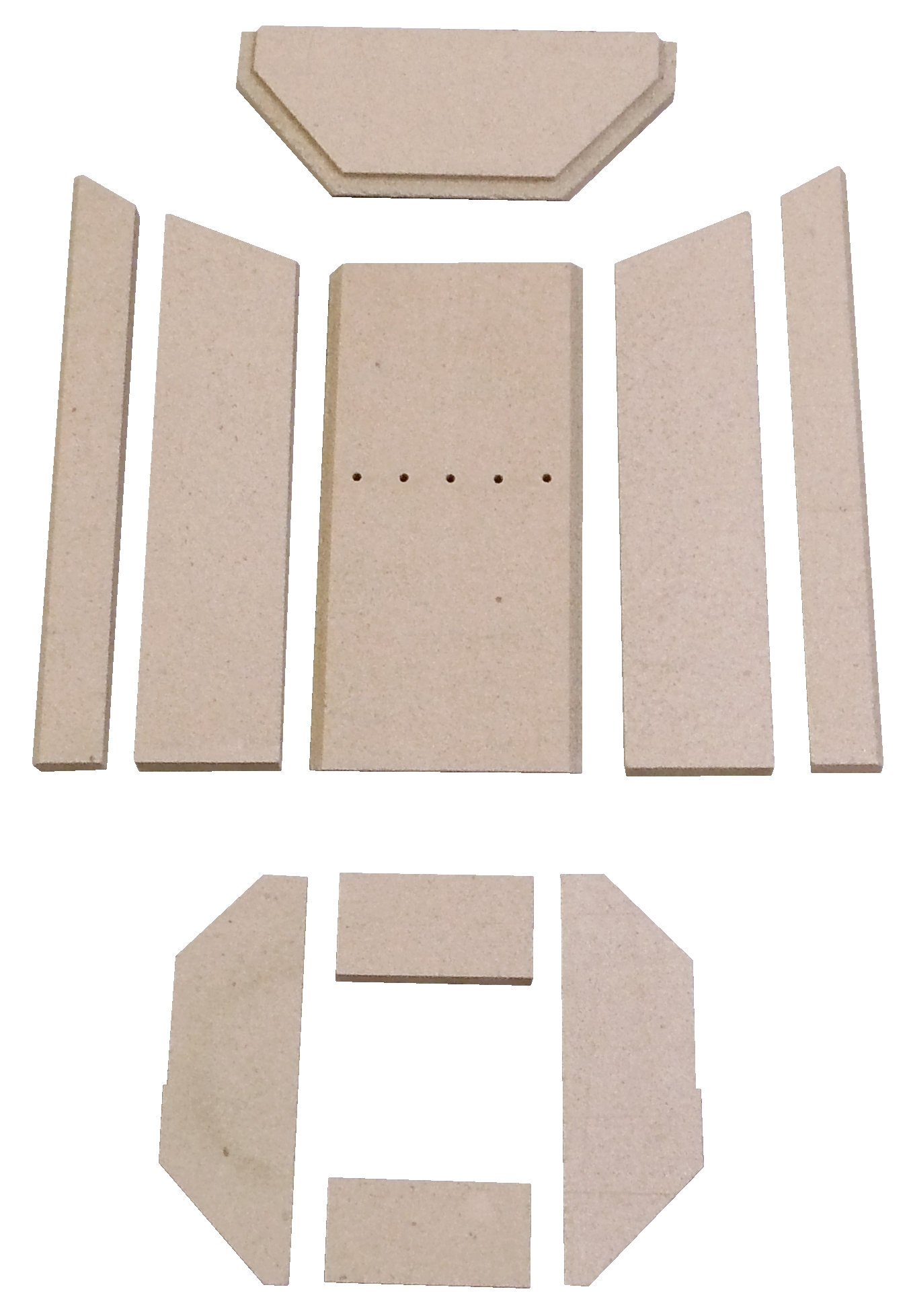 Justus P50-5 revêtement de chambre de combustion A Justus P50-5 revêtement de chambre de combustion A