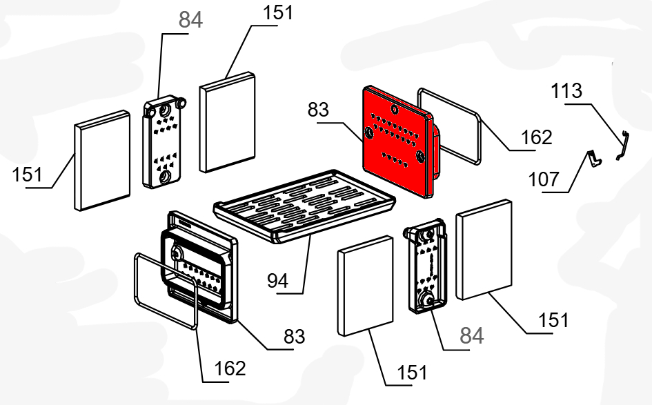 La Nordica TermoRosa XXL D.S.A. 4.0 panneau arrière