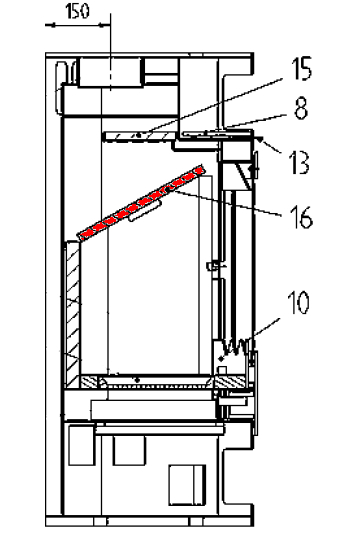 Haas-Sohn Tallinn 163.15 moduł zmiany kierunku ciągu na dole Haas-Sohn Tallinn 163.15 moduł zmiany kierunku ciągu na dole