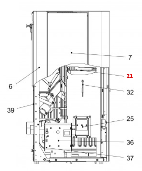 Haas-Sohn Pallazza 517.08 røgvenderplade