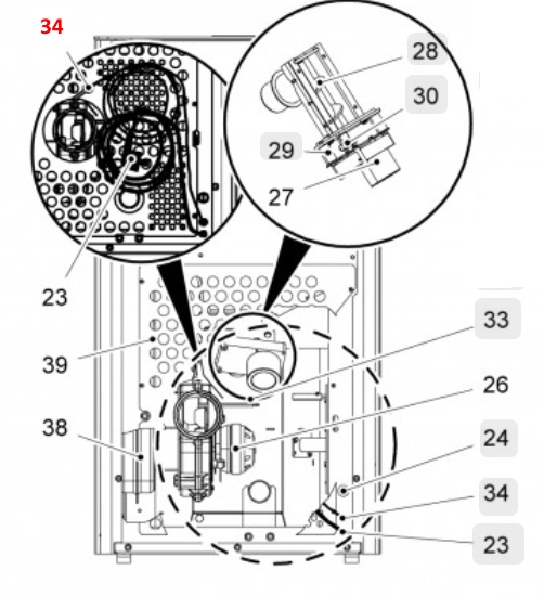Haas-Sohn HSP 2.17 Premium II Kamertemperatuur sensor Haas-Sohn HSP 2.17 Premium II Kamertemperatuur sensor