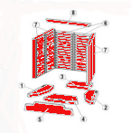 Austroflamm Colin Feuerraumauskleidung Austroflamm Colin Feuerraumauskleidung