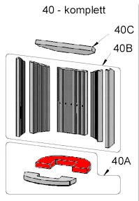 Oranier Arktis 5 Bodemsteen achteraan B Oranier Arktis 5 Bodemsteen achteraan B