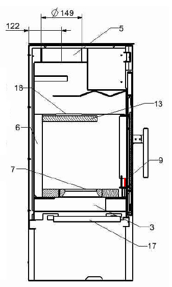 Haas-Sohn Pico 286.12 grille verticale Haas-Sohn Pico 286.12 grille verticale
