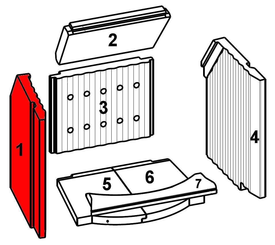 Leda Karat 510 D pierre latérale gauche A Leda Karat 510 D pierre latérale gauche A