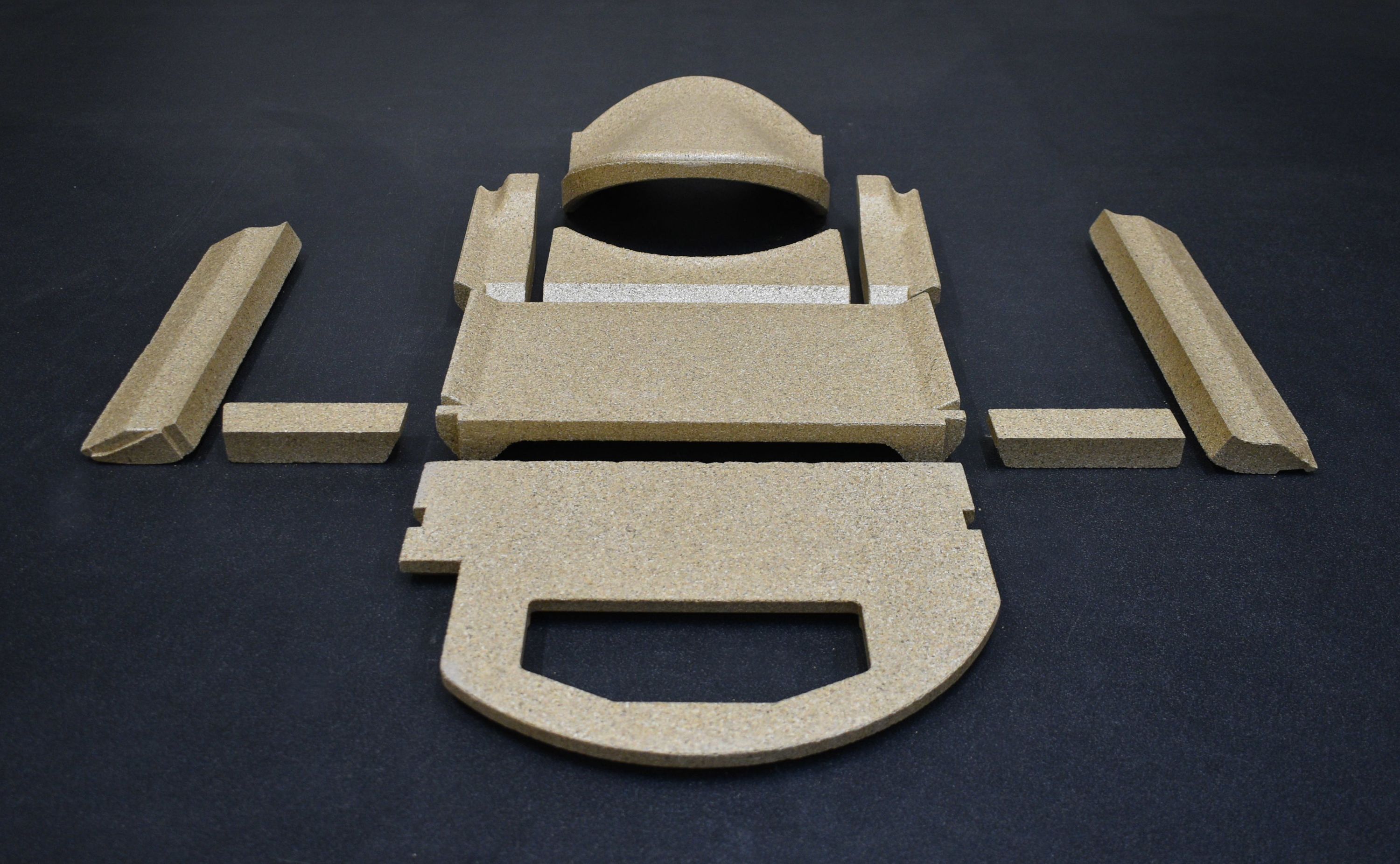 HWAM 2640 okładzina komory paleniskowej D