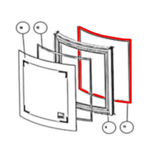 Austroflamm Polly pakning glas
