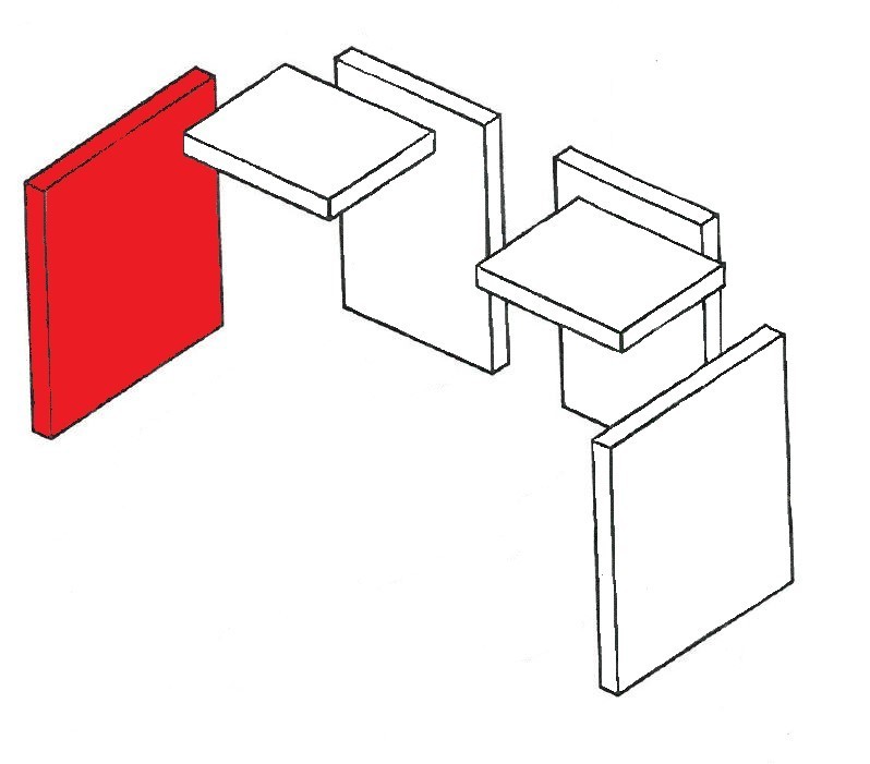 Caminos Vulkano pierre latérale gauche C Caminos Vulkano pierre latérale gauche C