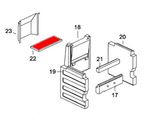 Haas-Sohn HSZ 40.2 moduł zmiany kierunku ciągu na dole Haas-Sohn HSZ 40.2 moduł zmiany kierunku ciągu na dole