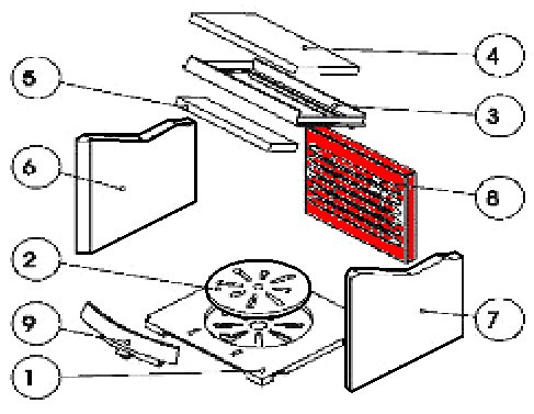 Austroflamm G3 bagsten