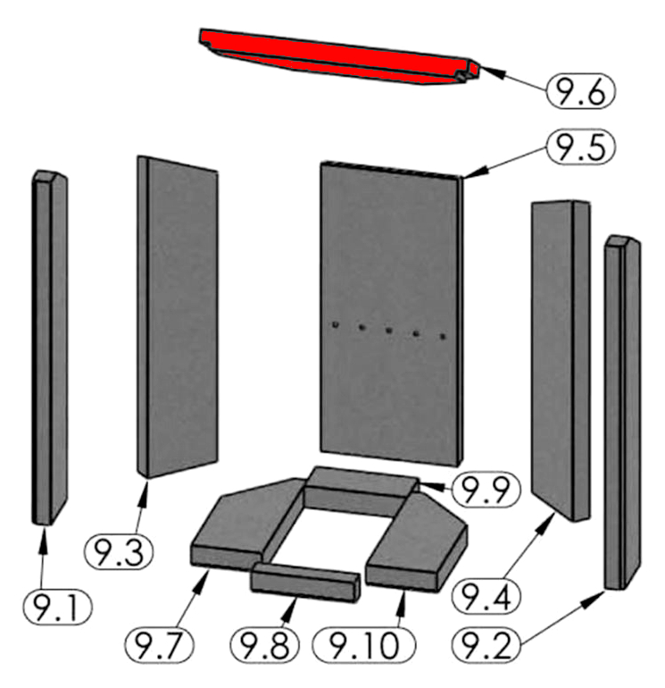 Justus Seeland deflettore di tiraggio Justus Seeland deflettore di tiraggio