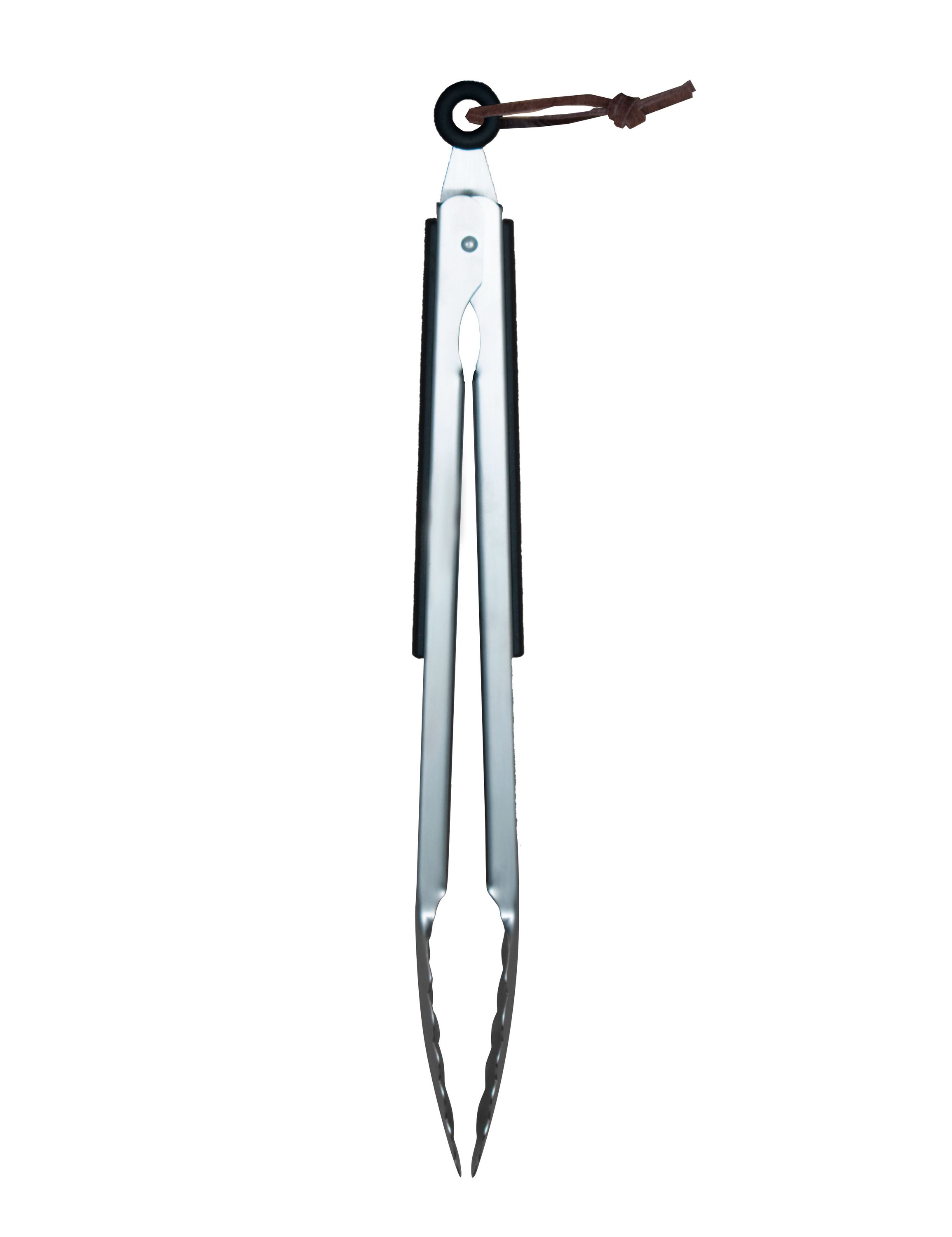 Cozze Grillzange 10,5x5x40 cm mit TRP-Griff-Edelstahl Cozze Grillzange 10,5x5x40 cm mit TRP-Griff-Edelstahl