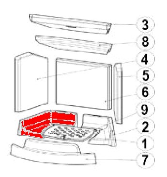 Austroflamm Fynn Bodemsteen links