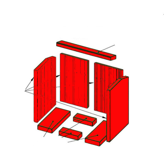 Oranier Astra Aqua revêtement de chambre de combustion