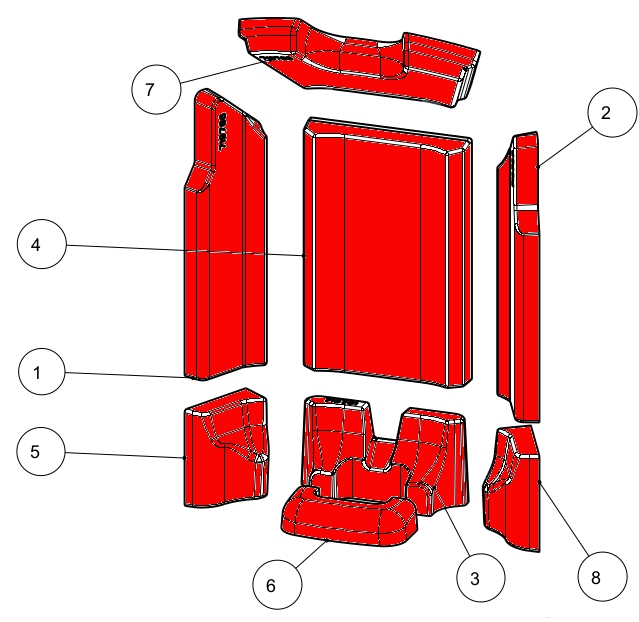 Austroflamm Polly binnenwerk Austroflamm Polly binnenwerk