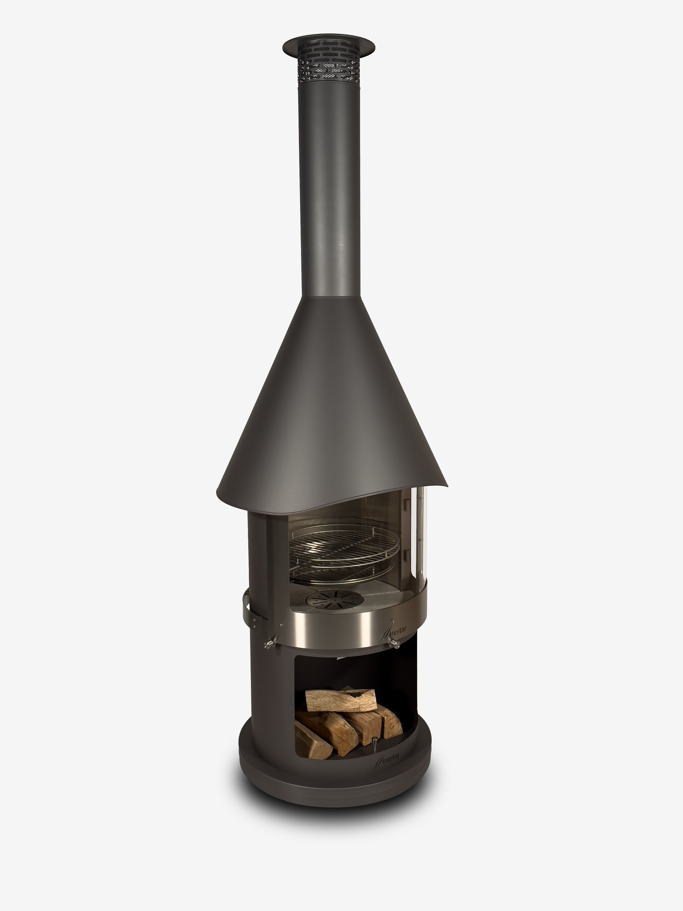 Grillkamin Edelstahl Firestar 700 Glas (3.Generation) SMg89000s.1