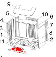 Austroflamm KE2 træfang A Austroflamm KE2 træfang A
