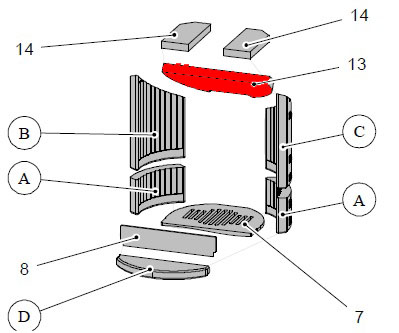 Haas-Sohn Ficus III 287.12 moduł zmiany kierunku ciągu na dole Haas-Sohn Ficus III 287.12 moduł zmiany kierunku ciągu na dole