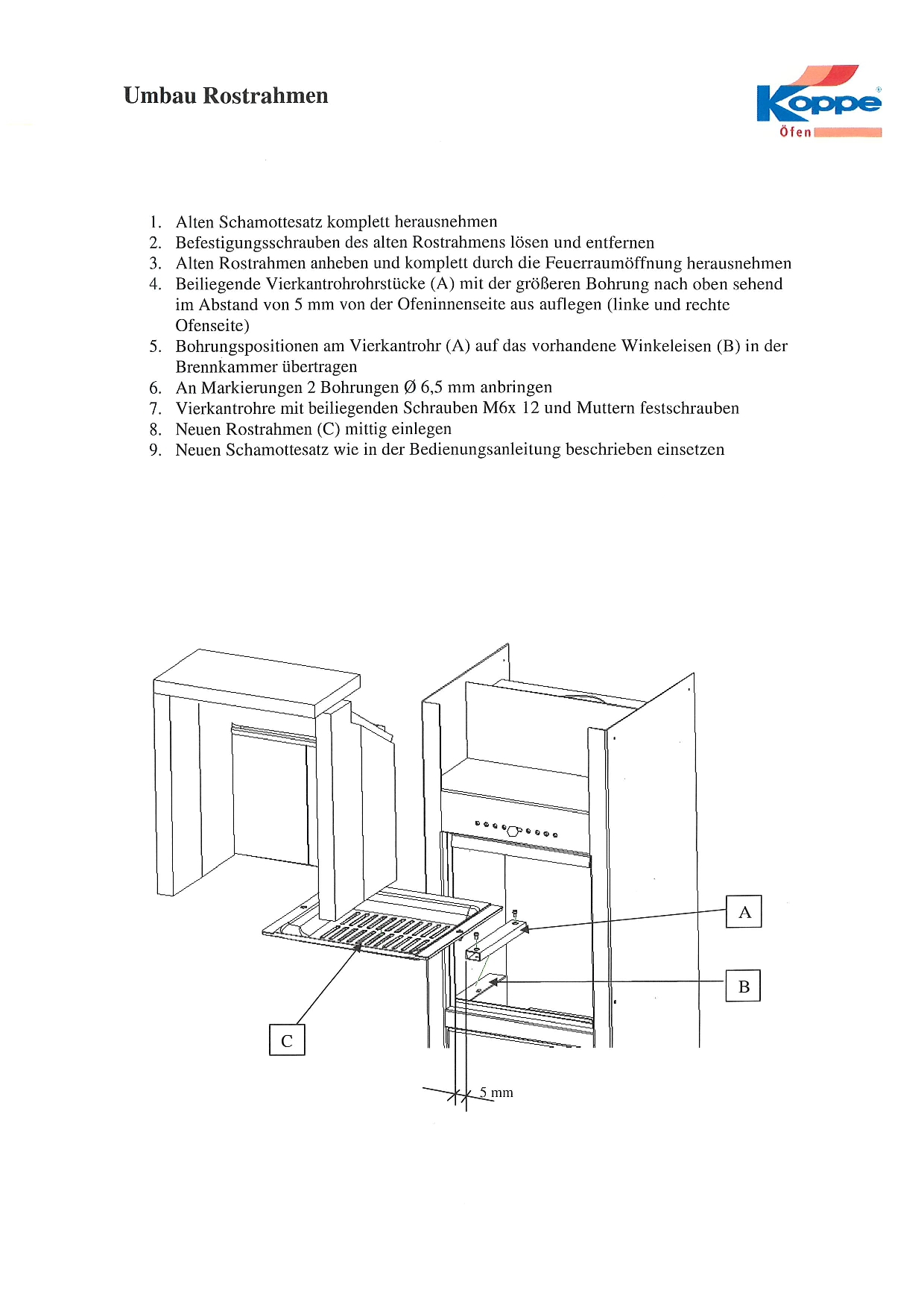 Koppe KA 300 fixation kit