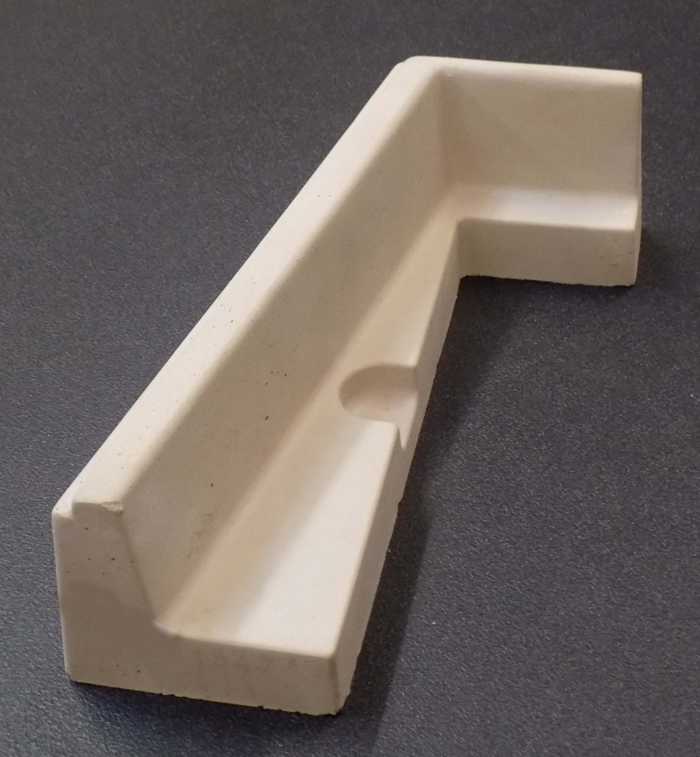 Austroflamm Ceres 450/680 pietra per fondo a sinistra E