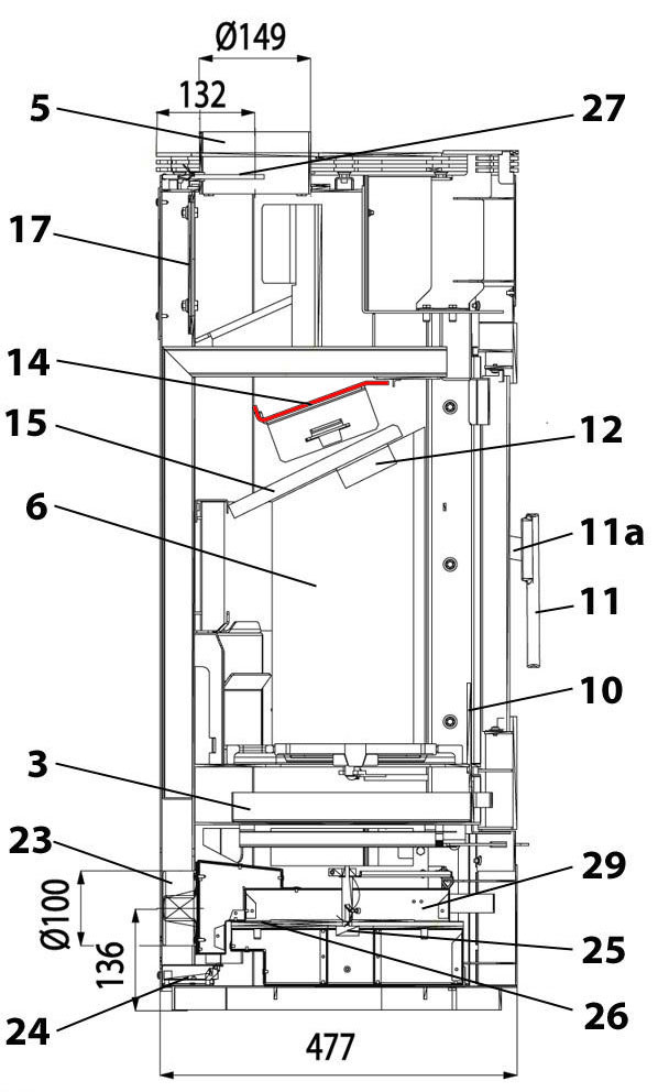 Haas-Sohn I 2020 røgvenderplade oven