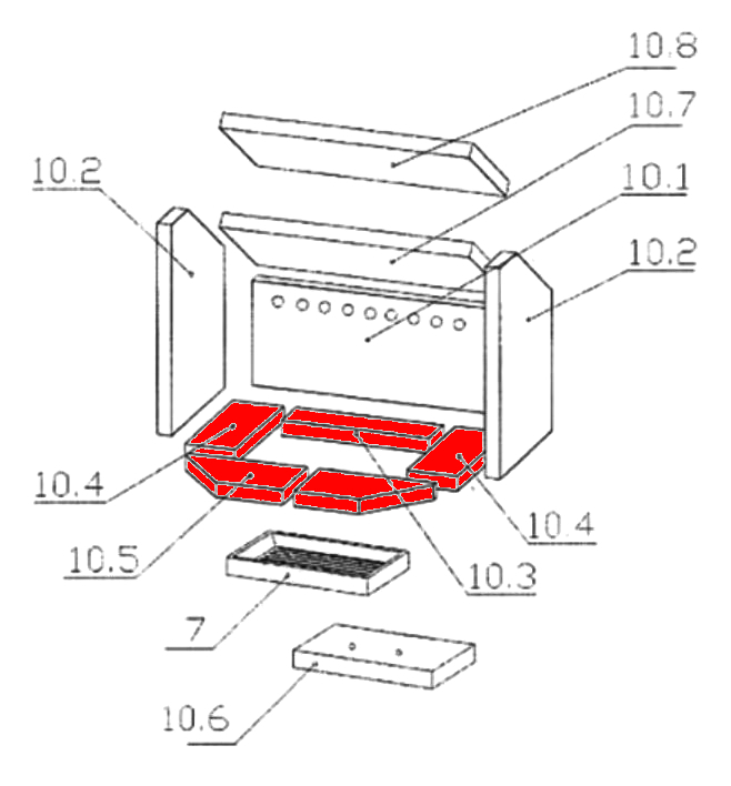 Oranier Fjord 8 Bodemsteen Set E Oranier Fjord 8 Bodemsteen Set E