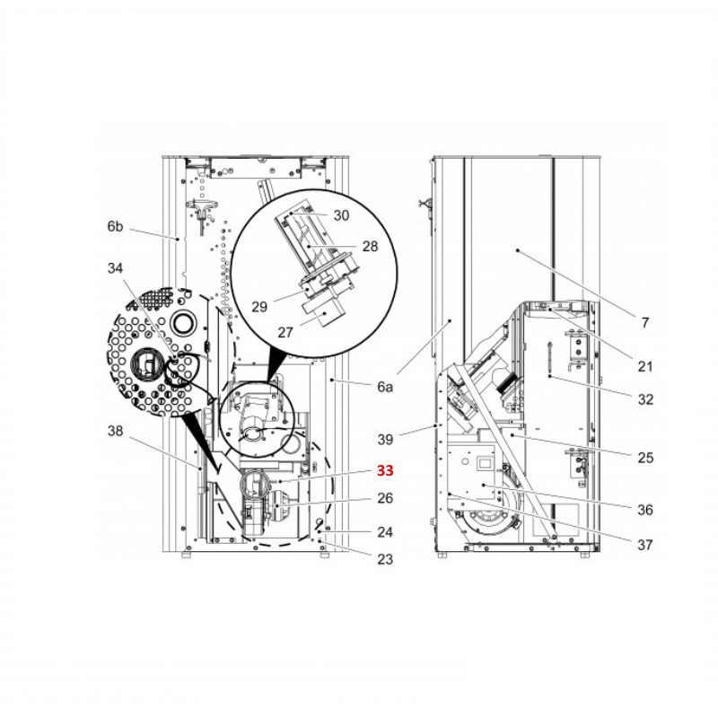 Haas+Sohn Pallazza II 534.08 Thermofühler Fühler Haas+Sohn Pallazza II 534.08 Thermofühler Fühler