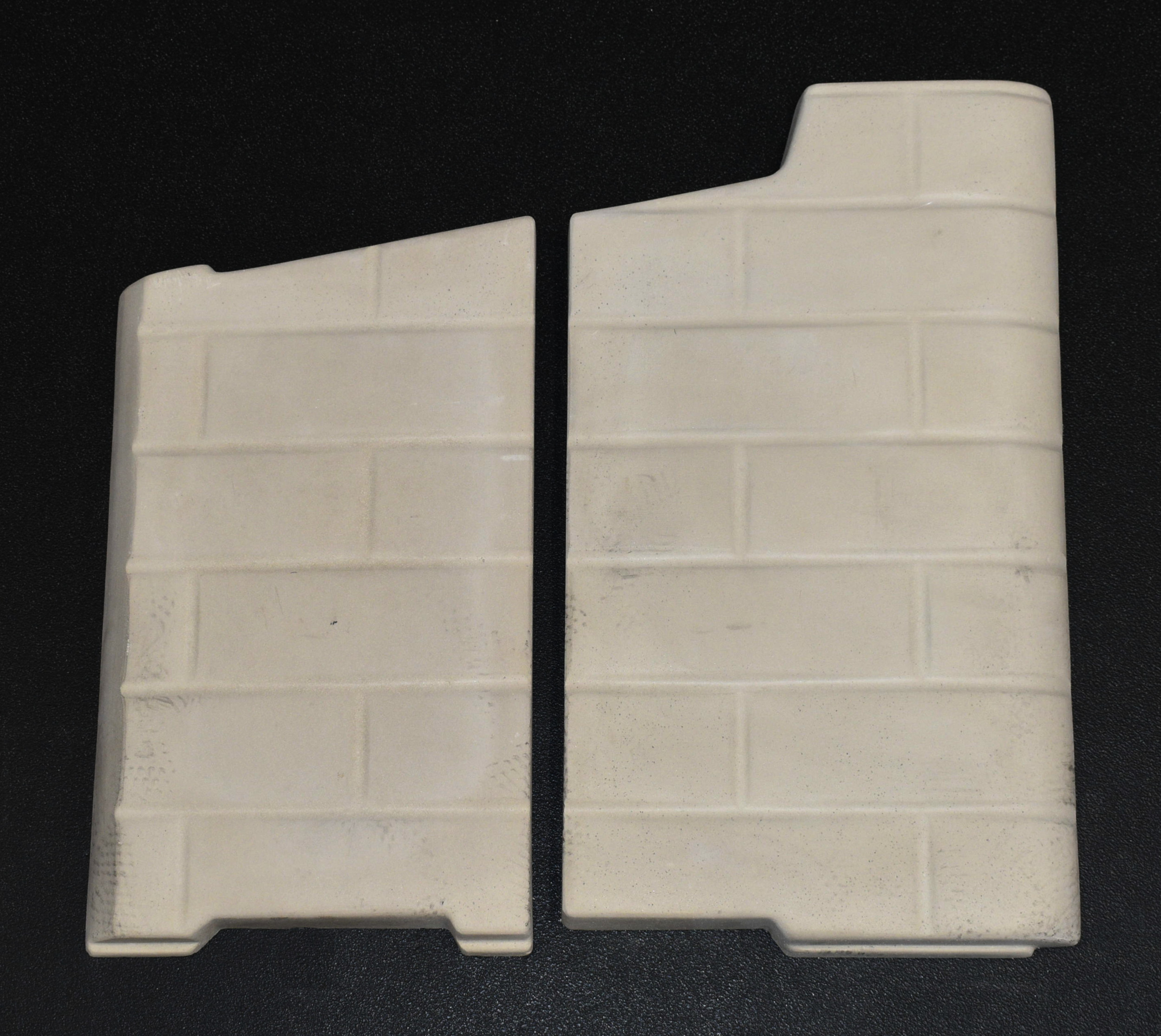 Austroflamm Ceres 450/510 pietra laterale a destra E