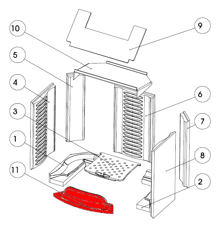 Austroflamm Irony L træfang Austroflamm Irony L træfang