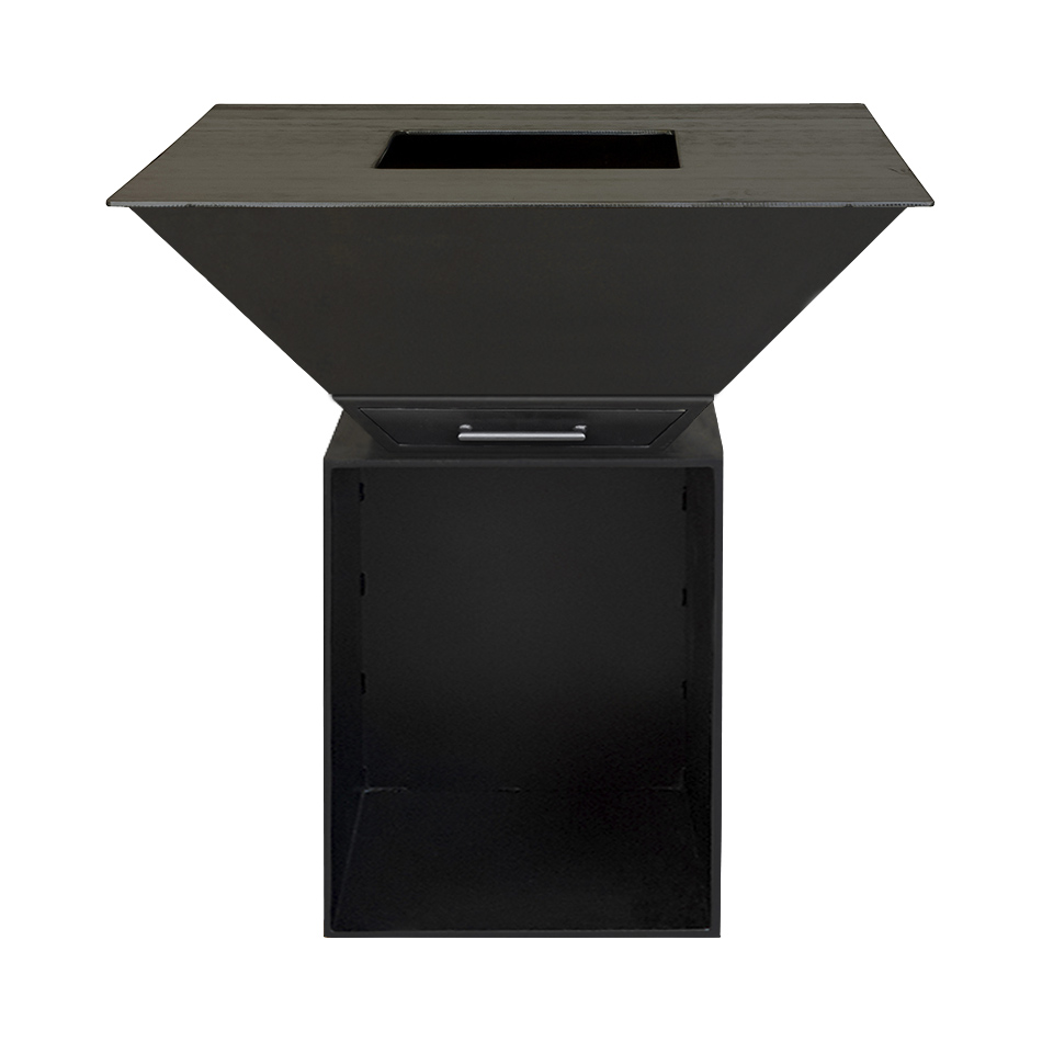 Feuerschale Plancha BlackBull BigQube L Wood SMBB2