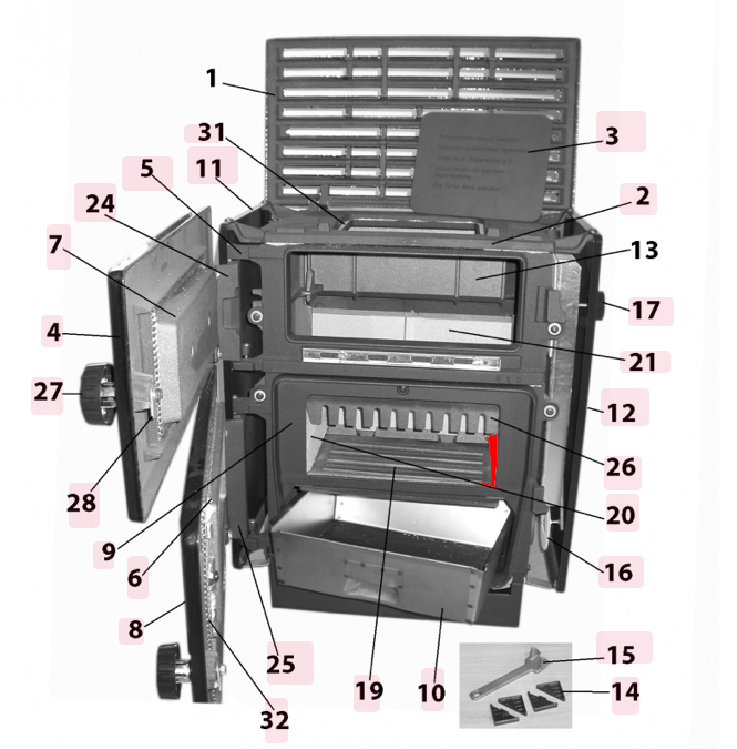 Haas-Sohn Bernau 130.15 Zijsteen rechts Haas-Sohn Bernau 130.15 Zijsteen rechts
