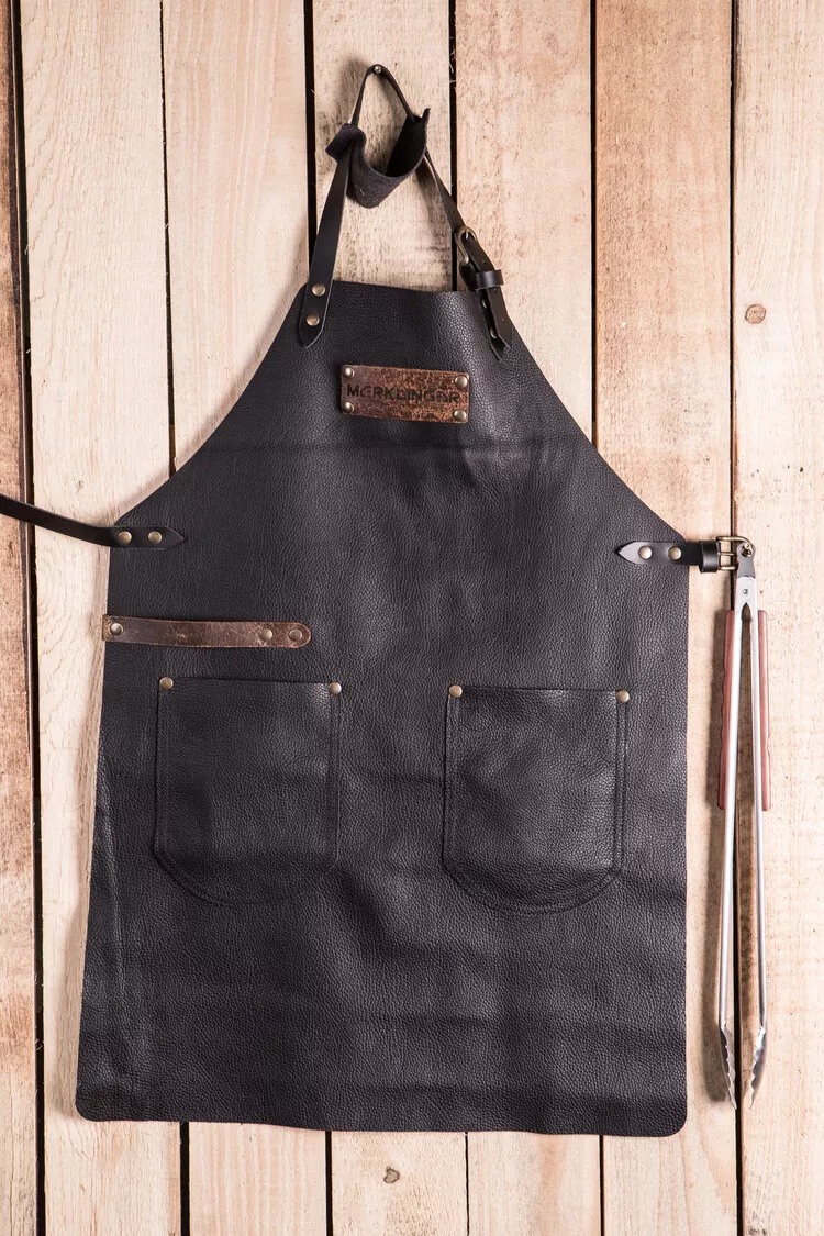 Der Merklinger Grillschürze aus Nappaleder
