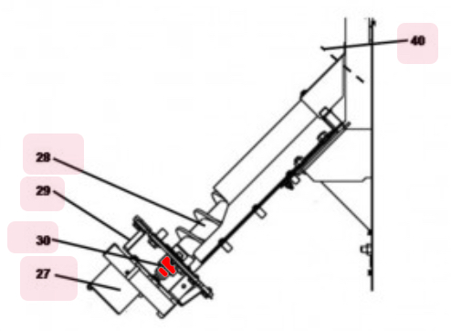 Haas-Sohn Lucca RLU 440.08 palier de vis sans fin bas