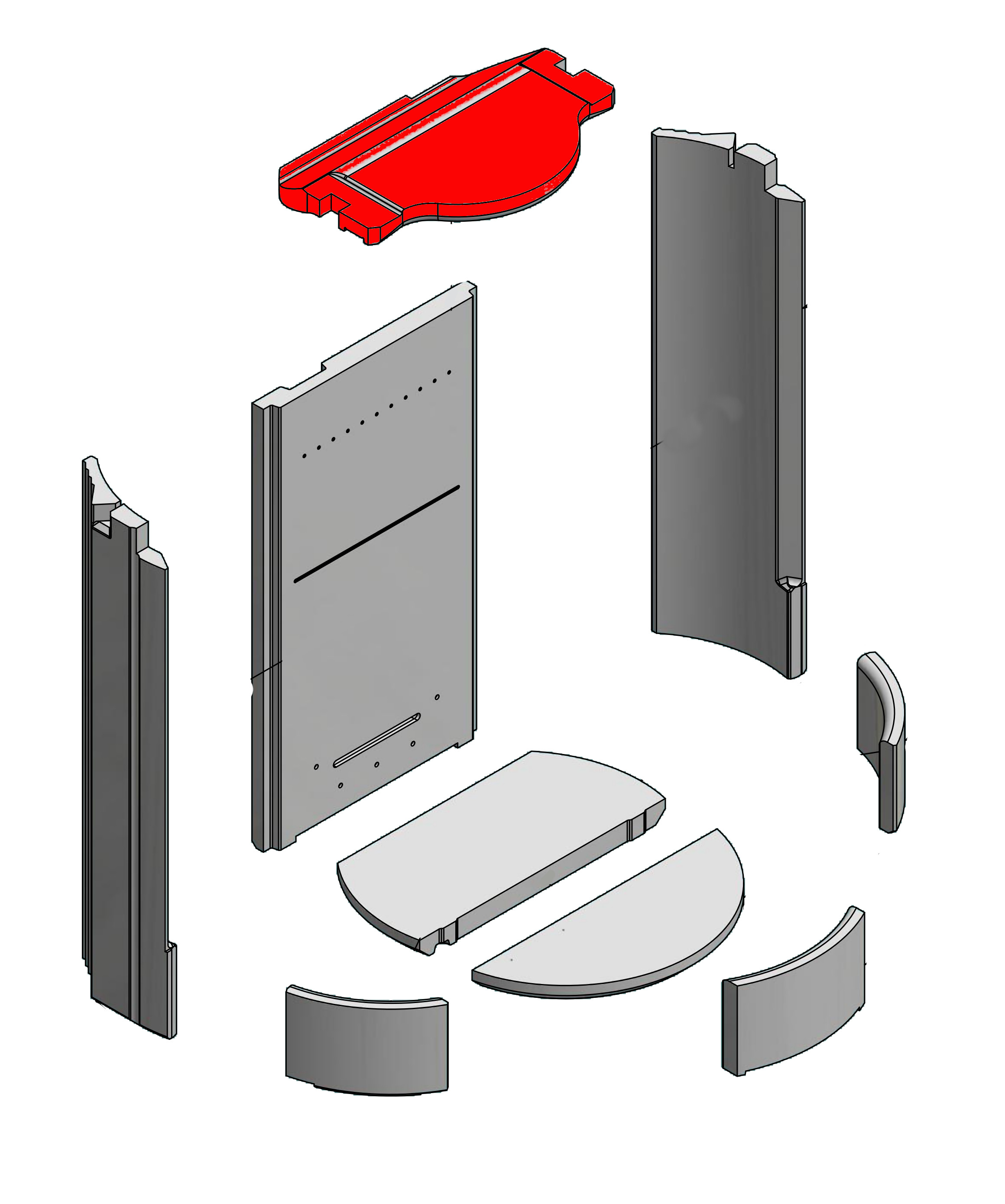 Attika Pilar Clever Air deflettore di tiraggio Attika Pilar Clever Air deflettore di tiraggio