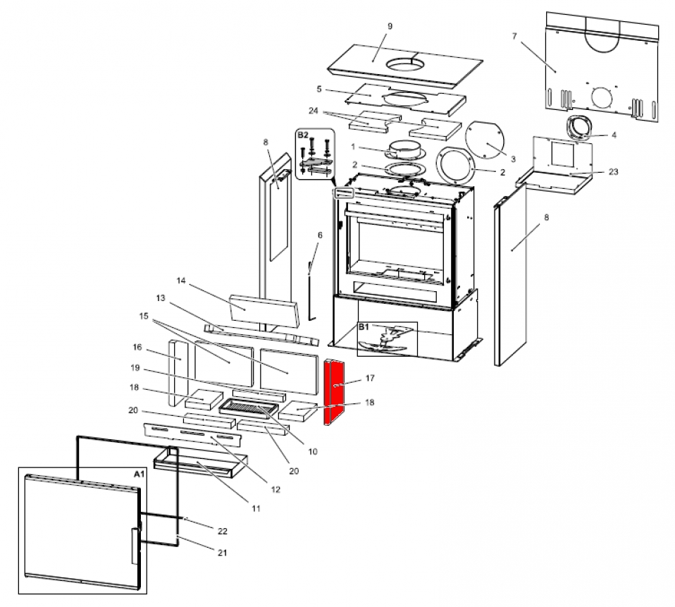 Haas+Sohn Calma easy 347.15 Seitenstein rechts Haas+Sohn Calma easy 347.15 Seitenstein rechts