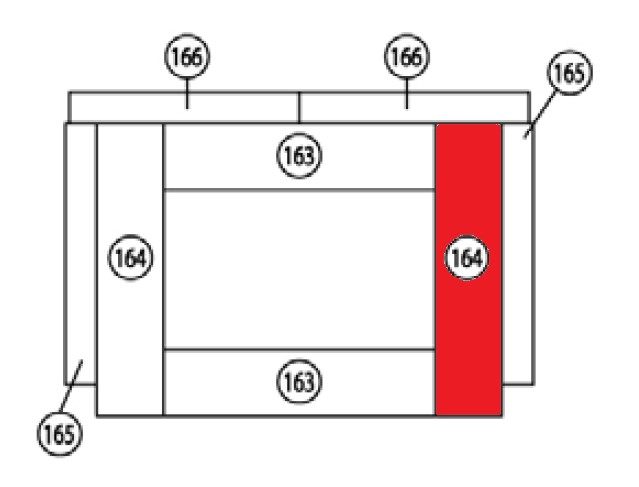 Haas+Sohn Vaasa 1 274.15 Bodenstein rechts Feuerraumstein Haas+Sohn Vaasa 1 274.15 Bodenstein rechts Feuerraumstein
