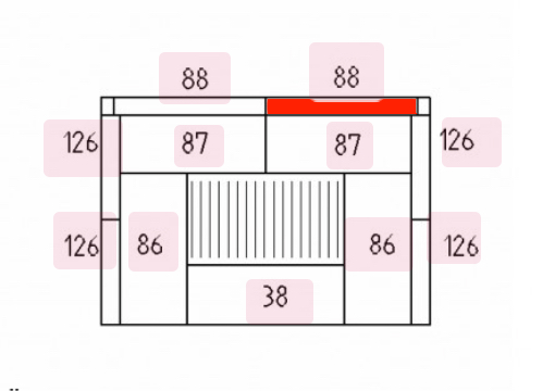 Haas-Sohn Viking II 168.17 bagsten højre A Haas-Sohn Viking II 168.17 bagsten højre A