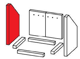 Techfire Thalos pierre latérale gauche A Techfire Thalos pierre latérale gauche A
