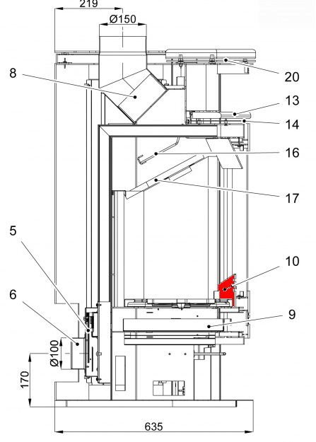Haas-Sohn Kuopio II 265.17 houtvanger Haas-Sohn Kuopio II 265.17 houtvanger