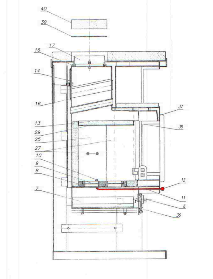 Fireplace Neapel rystestang