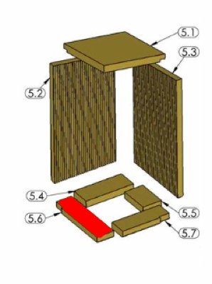 Oranier Corner 7 Bodenstein vorne links Feuerraumstein Oranier Corner 7 Bodenstein vorne links Feuerraumstein