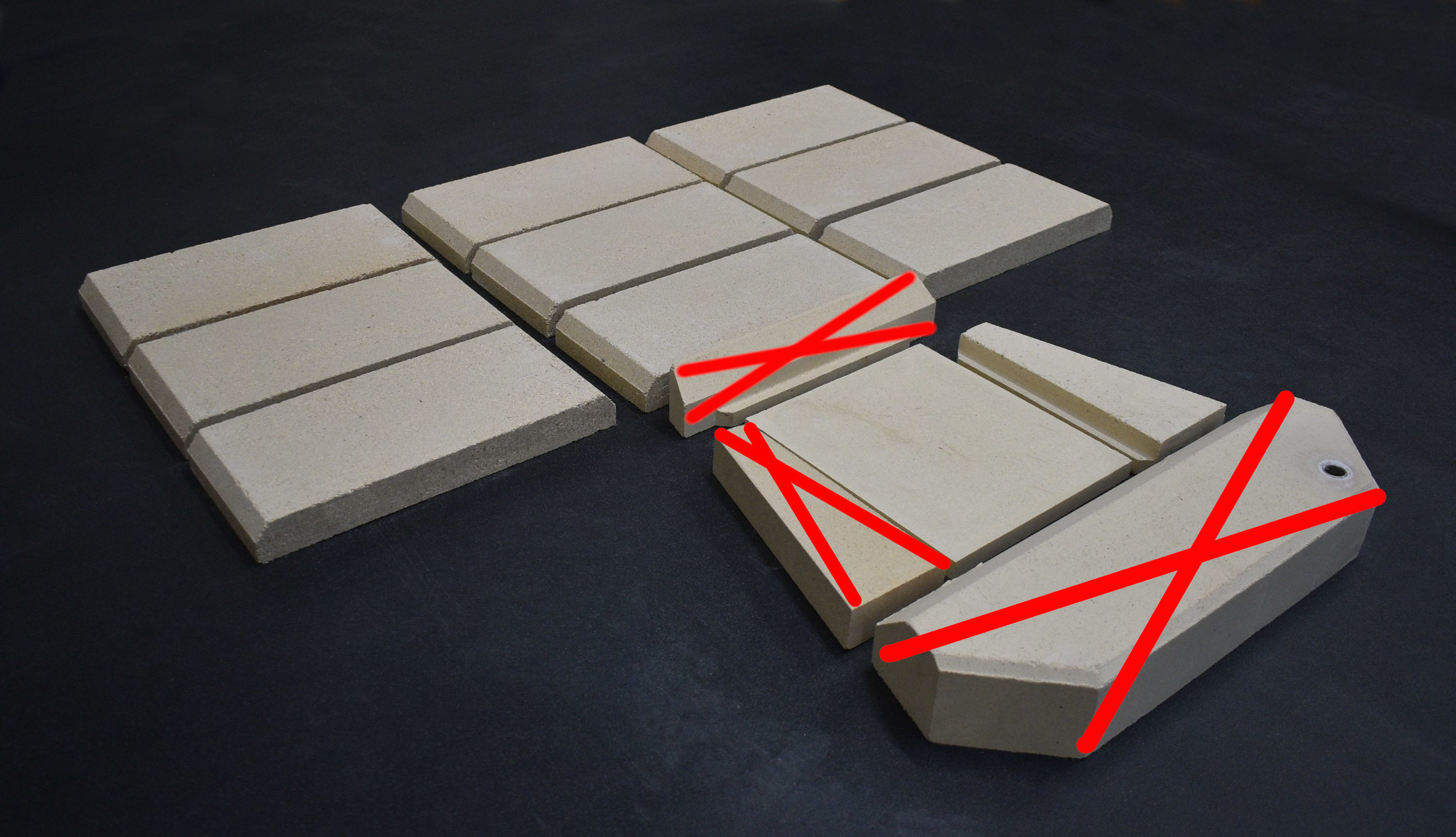 Wodtke HK 03 Feuerraumauskleidung Brennraumauskleidung Wodtke HK 03 Feuerraumauskleidung Brennraumauskleidung