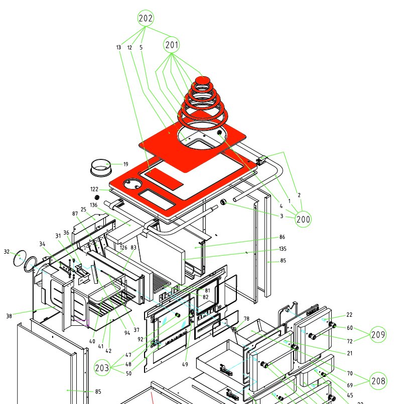 Wamsler K185F/A varmeplade A Wamsler K185F/A varmeplade A