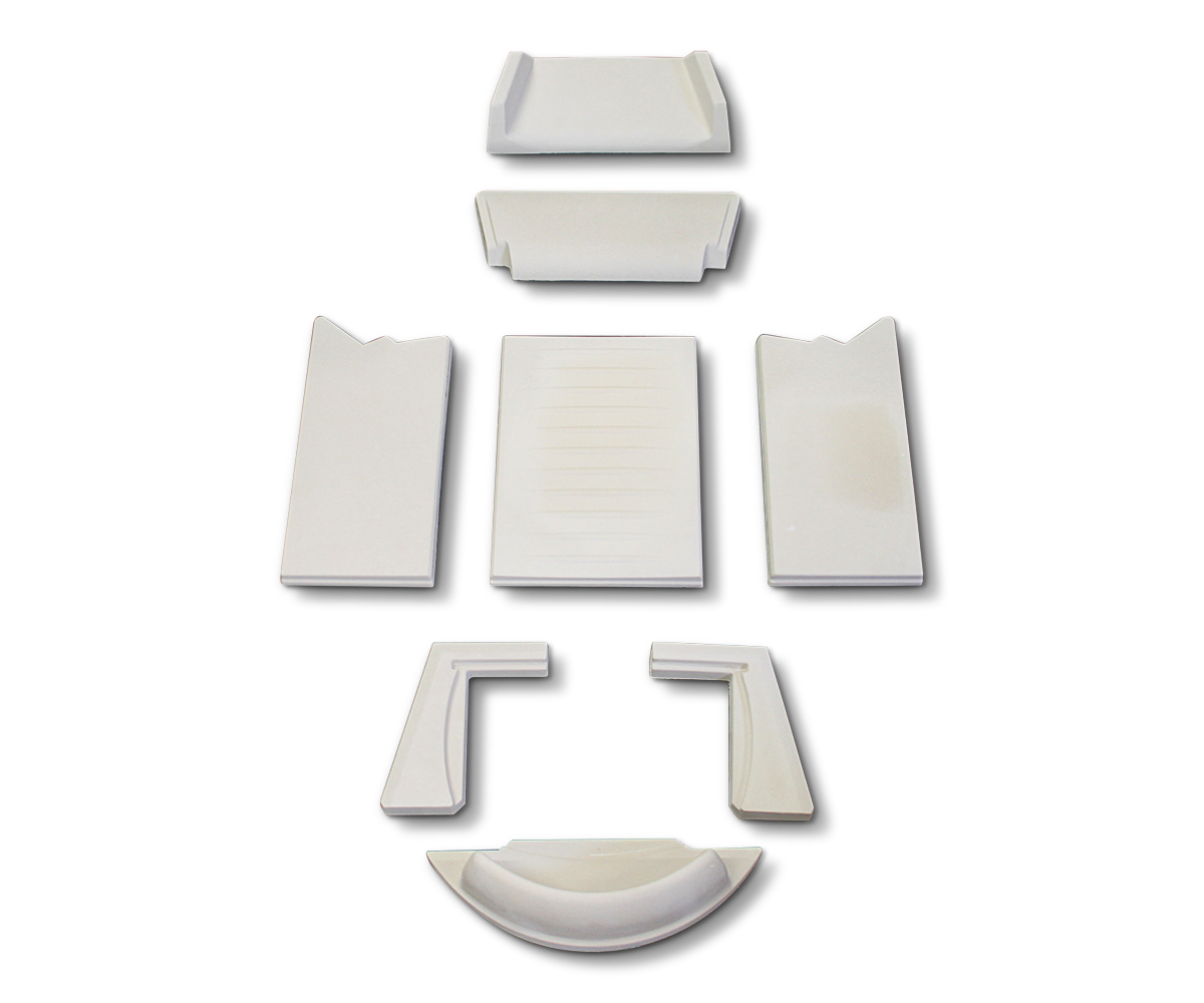 Austroflamm Prado revêtement de chambre de combustion B Austroflamm Prado revêtement de chambre de combustion B